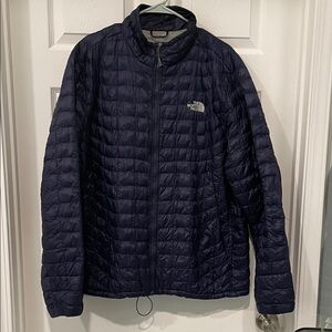The North Face Men's Dark Blue Puffer Jacket